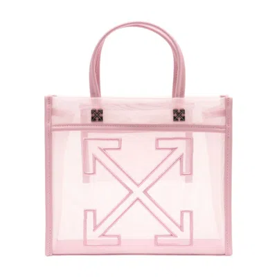 Off-white Market Shopper Bag S -  - Plastic - Pink