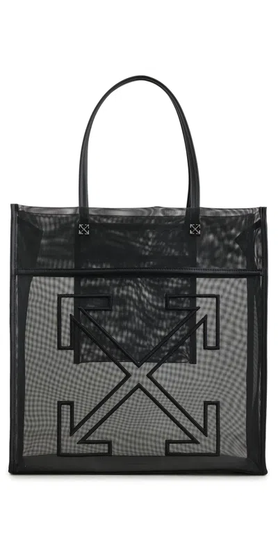 Off-white Small Market Shopping Bag In Pink