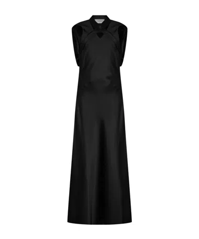 Off-white Maxi Dress In Multi