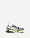 Off-white Multicolor Polyester Athletic Sneakers In Gray