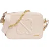 Off-white Medium Camera Crossbody Bag In Neutral
