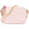 Off-white Medium Camera Crossbody Bag In Pink