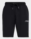 Off-white Drawstring Printed Shorts In Multi