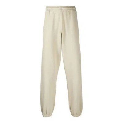 Off-white Men's  Fw21 Arrow Solid Color Bundle Feet Sports Pants/trousers/joggers Loose Fit Khaki In Brown
