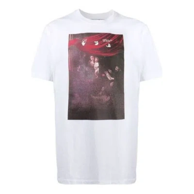Off-white Men S Ss21 Print Oversized White