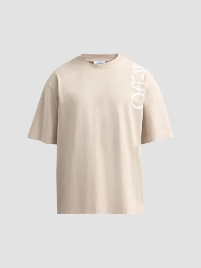 Off-white Men's Vertical Bookish Skate T-shirt In Multi