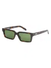 Off-white Men's Warren 54mm Rectangular Sunglasses In Neutral