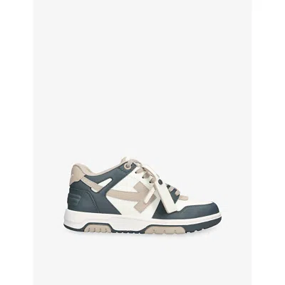 Off-white Lace-up Low-top Casual Shoes In Transparent
