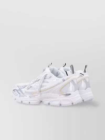 Off-white Mesh Low-top Sneakers In White