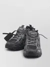Off-white Be Right Back Panel Sneakers Pull Tab In Gray