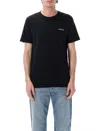 Off-white Small Bookish Regular Short Sleeve T-shirt In Black