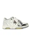Off-white Metallicpanel Lowtop Sneaker In White