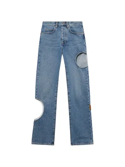 Off-white Meteor Denim Pants In Blue