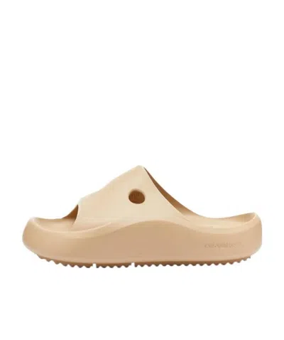 Off-white Meteor Rubber Pool Slides In Pink