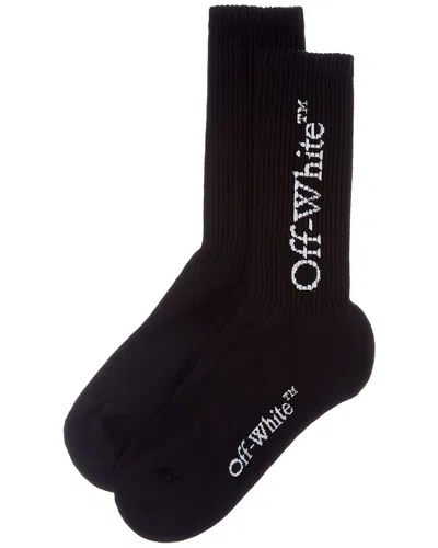 Off-white ™ Mid Bookish Sock In Black