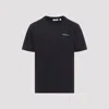 Off-white Small Bookish Regular Short Sleeve T-shirt In Black