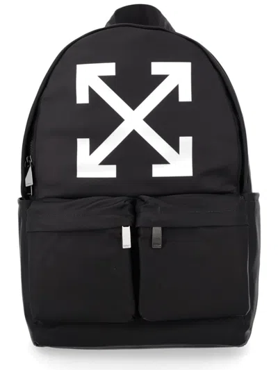 Off-white Mini Full Arrow Backpack - 46 Cm X 31 Cm X 13 Cm In Black