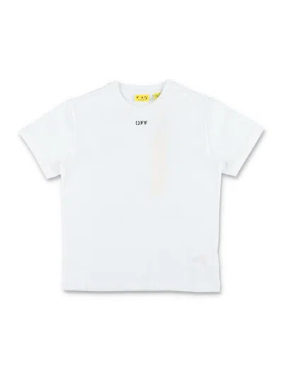 Off-white Mini Graphic Tee For Boys