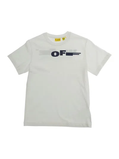 Off-white Mini Graphic T-shirt For Boys