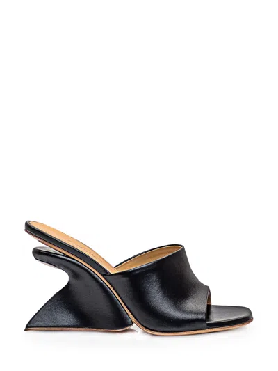 Off-white Mini Jug Sandals In Black