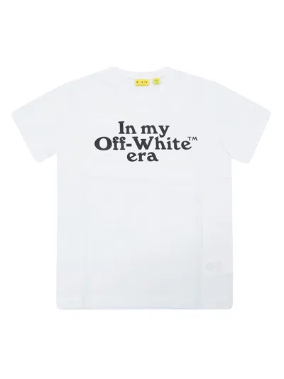 Off-white Mini Logo Print T-shirt