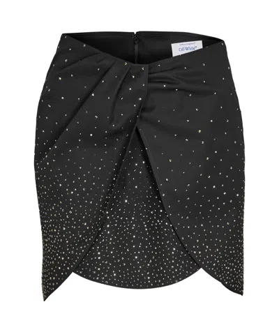 Off-white Mini Skirt In Black