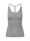 Off-white Mini Stylish Top In Gray