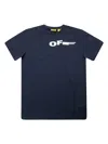 Off-white Mini Stylish T-shirt In Blu