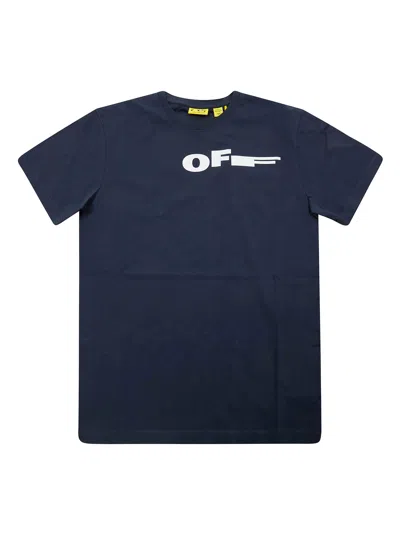 Off-white Mini Stylish T-shirt In Blu