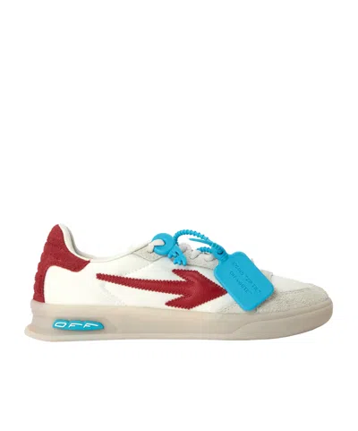 Off-white Minimalist Lowtop Casual Shoes In Pink