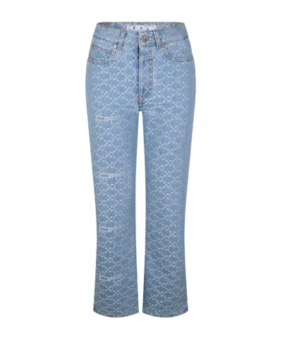 Off-white Monogram 90s Jeans In Blue