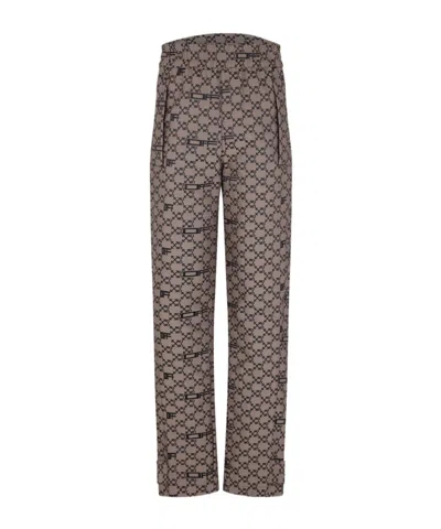 Off-white Monogram Tracksuit Bottoms In Gray