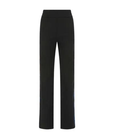 Off-white Monogram-band Track Pants In Black