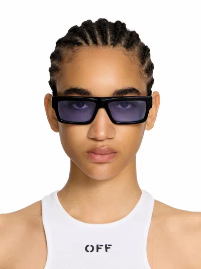 Off-white Montgomery Light Purple Lens Sunglasses