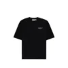 Off-white Logo Graphic Crew Neck Short Sleeve T-shirt In Black