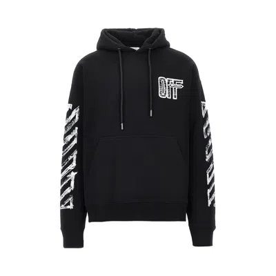 Off-white 'motion Arrow Skate' Hoodie In Black