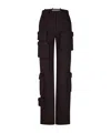 Off-white Multi Pocket Cargo Trousers In Black