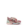 Off-white Multicolor Polyester Athletic Sneakers In White