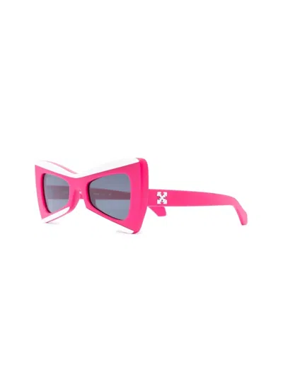 Off-white Nashville Cat-eye Sunglasses In Pink