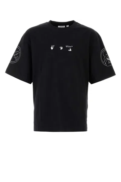 Off-white Neighbourhood Skate Short Sleeve Cotton T-shirt In Multi