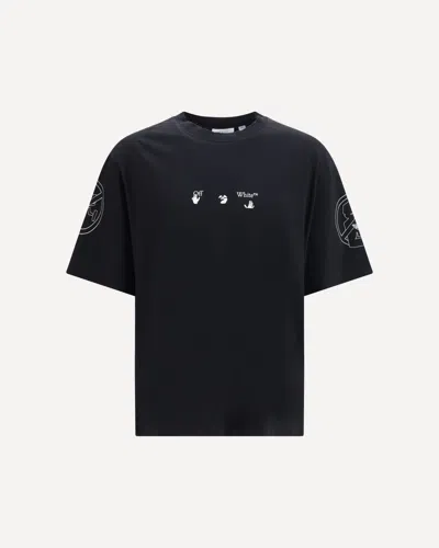 Off-white Logo-print Short-sleeve T-shirt In Multi
