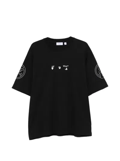 Off-white Neighbourhood Skate T-shirt In Black