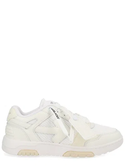 Off-white Neutrals Slim Out Of Office Sneakers In White