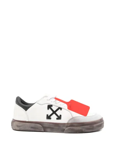 Off-white White Vulcanized Low Vintage Sneakers