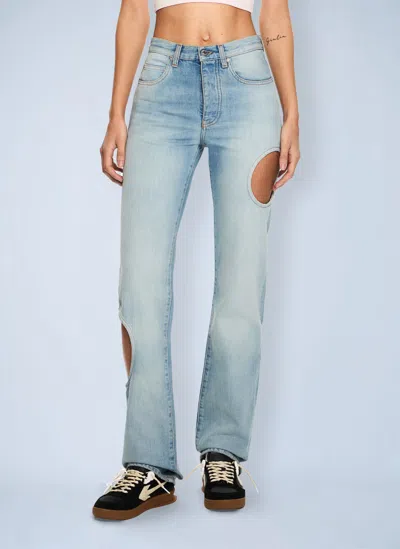 Off-white New Meteor Denim Pants In Blue
