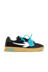 Off-white Black Polyester Athletic Sneakers In Multi