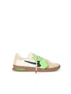 Off-white Beige End Of Play Suede Sneakers In Multi