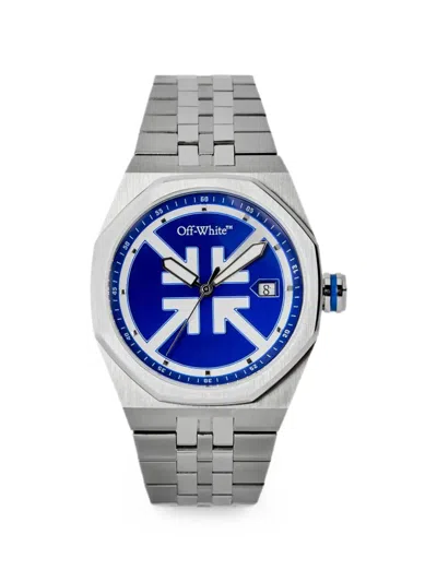 Off-white No Grid Cushion-shaped 39mm Watch In Blue