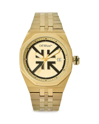 Off-white No Grid Watch, 39mm In Gold