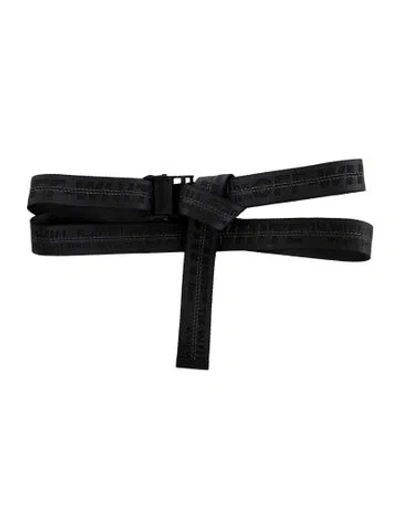 Pre-owned Off-white Nylon Belt In Grey